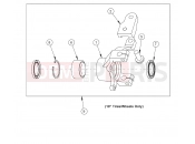 Polaris 2007 LEV GEM - E2/E4/E6/ES/EL/ELXD STEERING | STEERING, KNUCKLE, RIGHT, 7.56 DISC - e2/eS (49GEMSTEER11KNUCKLERT)