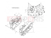 VICTORY DELUXE CRUISER (V01CD15DI) ENGINE | ENGINE, CRANKCASE - V01CD15CC (4966146614C003)