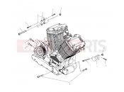 VICTORY DELUXE CRUISER (V01CD15DI) ENGINE | ENGINE, MOUNTING - V01CD15CC (4966146614C001)