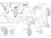 DUCATI Diavel FRONT BRAKE SYSTEM [MOD:DVL]