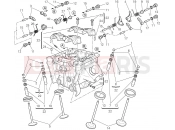 DUCATI 2015 Diavel Carbon VERTICAL CYLINDER HEAD [MOD:DVLC]