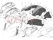 DUCATI 2015 Diavel Carbon COVERS, TANK [MOD:DVLC]