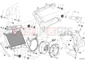 DUCATI 2015 Diavel Titanium RADIATOR, WATER,RH [MOD:DVLR]