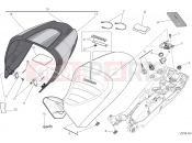 DUCATI 2015 Diavel Titanium SEAT [MOD:DVLR]