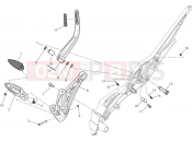 DUCATI 2015 Diavel Titanium FOOTRESTS, RIGHT [MOD:DVLR]