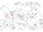 DUCATI 2015 Monster 821 EXHAUST SYSTEM [MOD:M 821]