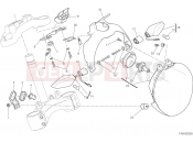 DUCATI 2015 Monster 821 Dark HEADLIGHT [MOD:M821DARK;XST:AUS,EUR,FRA,JAP]