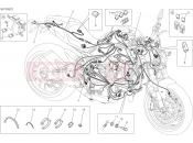 DUCATI 2015 Monster 821 Stripe WIRING HARNESS [MOD:M821 STR]