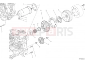 DUCATI 2015 Monster 821 Stripe ELECTRIC STARTING AND IGNITION [MOD:M821 STR]