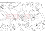 DUCATI 2015 Monster 1200 EXHAUST SYSTEM [MOD:M 1200]