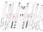 DUCATI 2015 Monster 1200 FRONT FORK [MOD:M 1200;XST:CHN]
