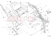 DUCATI Multistrada 1200 S REAR FRAME COMP. [MOD:MS1200S;XST:AUS,EUR,FRA,JAP]