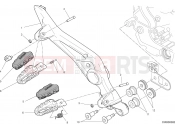 DUCATI 2016 Hypermotard 939 FOOTRESTS, RIGHT [MOD:HYM 939]