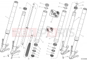 DUCATI Hyperstrada 939 FRONT FORK [MOD:HY939STR]
