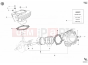 DUCATI Monster 400 Dark CYLINDER - PISTON » ENGINE CASE