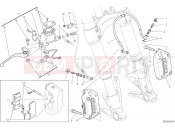 DUCATI Monster 821 FRONT BRAKE SYSTEM [MOD:M 821]