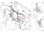 DUCATI 2016 Monster 821 Dark WATER COOLER [MOD:M821DARK]
