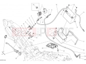 DUCATI Monster 797 BATTERY HOLDER [MOD:M 797]