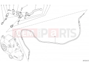 DUCATI Monster 797 CLUTCH CONTROL [MOD:M 797]