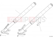 DUCATI Monster 797 FRONT FORK [MOD:M 797]