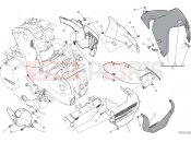 DUCATI 2017 Monster 1200 HALF FAIRING [MOD:M 1200]