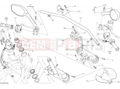 DUCATI 2017 Multistrada 1200 S D Air HANDLEBAR [MOD:MS1200SA]