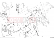 DUCATI 2017 Multistrada 1200 S D Air REAR BRAKING SYSTEM [MOD:MS1200SA]