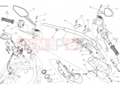 DUCATI 2018 XDiavel HANDLEBAR [MOD:XDIAVEL;XPO:STD]