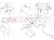 DUCATI 2018 Hypermotard 939 REAR BRAKE SYSTEM [MOD:HYM 939]