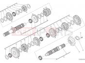 DUCATI 2018 Monster 797 GEAR BOX [MOD:M 797]