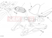 DUCATI 2018 Monster 797 SOSPENSIONE POSTERIORE [MOD:M 797]