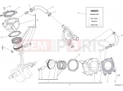 DUCATI 2018 Monster 821 CYLINDERS - PISTONS [MOD:M 821]