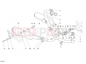 DUCATI 2005 Monster 400 Dark JAP EXHAUST SYSTEM » EXHAUST SYSTEM