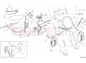 DUCATI Multistrada 950 FRONT BRAKE SYSTEM [MOD:MS950]