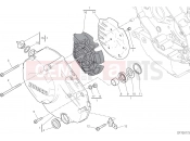 DUCATI 2018 Multistrada 1260 PikesPeak CLUTCH COVER [MOD:MS1260PP]