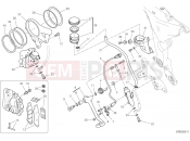 DUCATI 2018 Multistrada 1260 PikesPeak REAR BRAKING SYSTEM [MOD:MS1260PP]