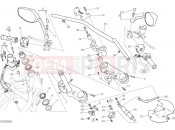 DUCATI 2018 Multistrada 1200 Enduro Pro HANDLEBAR [MOD:MS1200EP]