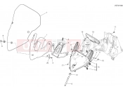 DUCATI 2018 Multistrada 1200 Enduro Pro WINDSHIELD [MOD:MS1200EP]