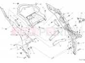 DUCATI 2018 Multistrada 1260 S REAR FRAME COMP. [MOD:MS1260S]