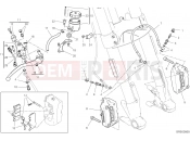 DUCATI 2018 SuperSport FRONT BRAKE SYSTEM [MOD:SS 939]