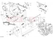 DUCATI 2018 SuperSport FORCELLONE POSTERIORE [MOD:SS 939;XST:AUS]