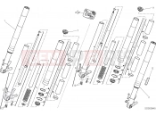 DUCATI XDiavel FRONT FORK [MOD:XDIAVEL]