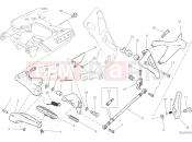 DUCATI XDiavel FOOTRESTS, LEFT [MOD:XDIAVEL]
