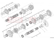 DUCATI Hypermotard 950 GEAR BOX [MOD:HYM 950]