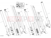 DUCATI Hypermotard 950 FRONT FORK [MOD:HYM 950]