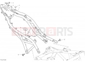 DUCATI Hypermotard 950 REAR FRAME COMP. [MOD:HYM 950]