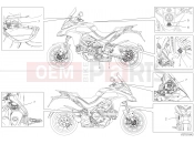 DUCATI Multistrada 1260 Pikes Peak LABEL, WARNING [MOD:MS1260PP;XST:JAP]