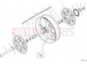 DUCATI Multistrada 1260 Pikes Peak FRONT WHEEL [MOD:MS1260PP]