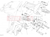 DUCATI Multistrada 1260 Pikes Peak FOOTRESTS, LEFT [MOD:MS1260PP]