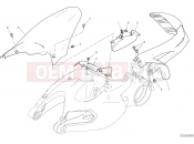 DUCATI Multistrada 1260 Pikes Peak REAR MUDGUARD [MOD:MS1260PP]